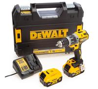 Dewalt DCD796P2 18V XR Brushless Combi Drill (2 x 5.0Ah Batteries) in TStak Case