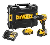 DeWalt Cordless Combi Drill DCD799P2T XR Brushless 18V 2 x 5.0Ah Li‑ion Batteries, Charger & Case