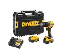 DEWALT DCD799P2T-GB 18V XR Brushless Hammer Drill Driver with 2X 5Ah Tool