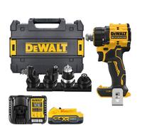 Dewalt Dcd803Nt 18V Xr Cordless Brushless Multi-Head Drill Driver With 1 X 3.5Ah Powerstack Battery & Charger & Case