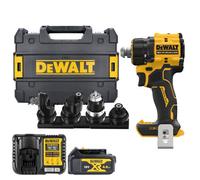 Dewalt Dcd803Nt 18V Xr Cordless Brushless Multi-Head Drill Driver With 1 X 4Ah Battery & Charger & Case
