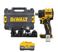 Dewalt Dcd803Nt 18V Xr Cordless Brushless Multi-Head Drill Driver With 1 X 8Ah Battery & Case