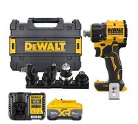 Dewalt Dcd803Nt 18V Xr Cordless Brushless Multi-Head Drill Driver With 1 X 8Ah Battery & Charger & Case