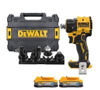 Dewalt Dcd803Nt 18V Xr Cordless Brushless Multi-Head Drill Driver With 2 X 1.7Ah Powerstack Batteries & Case