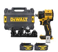 Dewalt Dcd803Nt 18V Xr Cordless Brushless Multi-Head Drill Driver With 2 X 4Ah Batteries & Case