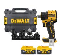 Dewalt Dcd803Nt 18V Xr Cordless Brushless Multi-Head Drill Driver With 2 X 5Ah Batteries & Case