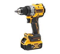 Dewalt DCD805P2T 18V Cordless Hammer Drill (Brushless Motor, 2-Speed Full Metal Gearbox, with LED Work Light, Includes 2X 5.0Ah XR Batteries, Charger & TSTAK Box)