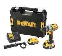 DeWalt DCD991 18v XR Cordless Brushless Drill Driver 2 x 5ah Li-ion Battery Charger Case