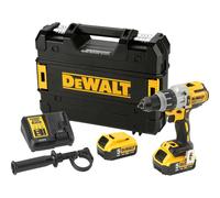 DCD996P2-GB 18V B/less Hammer Drill 3 Spd 2x5.0AH