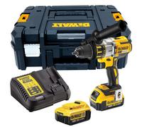 Dewalt DCD996M2 18v XR 3 Speed Brushless Combi Hammer - 2 x 4.0ah Batteries