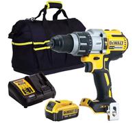 Dewalt DCD996N 18V Brushless Combi Hammer with 1 x 4.0Ah Battery & Charger in Bag