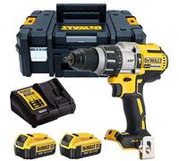 Dewalt DCD996N 18V Brushless Combi Hammer with 2 x 4.0Ah Batteries & Charger in TSTAK DWST170703 Case