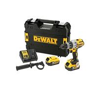 DCD996P2-GB 18V B/less Hammer Drill 3 Spd 2x5.0AH
