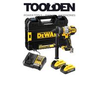 DeWalt DCD999H2T 18V XR FlexVolt Advantage Combi Drill with 2x 5.0Ah Powerstack