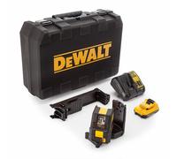 DeWalt DCE088D1G-GB Self Levelling Cross Line Laser Green 10.8 Volt 1 x 2.0Ah Li-Ion