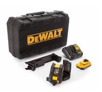 Dewalt Dce088D1G 10.8V Green Self Levelling Cross Line Laser With 1 X 2.0Ah Battery, Charger & Carry Case