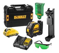 DeWalt DCE088D1G 10.8V SelfLeveling Green Cross Line Laser Kit 1 x 2.0Ah Battery