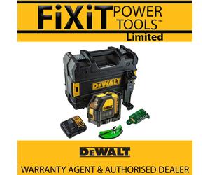 Dewalt DCE088D1G 12.0v Self Leveling Cross Line Green Laser - 1x 2.0Ah Battery