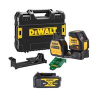 Dewalt Dce088Ng18 12V/18V Xr Cross Spot Line Green Laser With 1 X 4Ah Battery & Carry Case