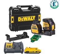 DeWalt DCE088NG18 18V XR Cross Line Laser Level + 1x 2Ah Battery, Charger & Case