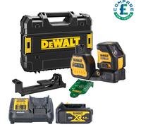 DeWalt DCE088NG18 18V XR Cross Line Laser Level + 1x 4Ah Battery, Charger & Case