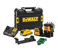 Dewalt - DCE089D1G18-GB 12V-18V Compatible 3x360 Green Beam Multi-Line Laser Kit