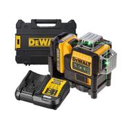 DeWalt DCE089D1G-GB Self Levelling Multi Line Laser Green 10.8 Volt 1 x 2.0Ah Li-Ion