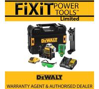 DeWalt DCE089D1G-GB Self Levelling Multi Line Laser Green 10.8 Volt 1 x 2.0Ah Li-Ion