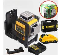 DeWalt DCE089D1G-GB Self Levelling Multi Line Laser Green 10.8 Volt 1 x 2.0Ah Li-Ion
