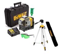 Dewalt Dce089D1G 3 Beam 3 Way Self Levelling Multi Line Laser Green Line +Tripod