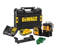 Dewalt DCE089D1G18 3 x 360 Green Multi Line Laser 12V 18V 1 x 2.0Ah Li-ion