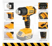 DeWalt DCE530N-XJ 18V Li-Ion XR Cordless Heat Gun - Bare