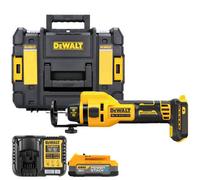 Dewalt Dce555 18V Xr Cordless Brushless Drywall Cut-Out Tool With 1X 1.7Ah Powerstack Battery, Charger & Tstak Ii Case