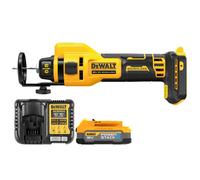 Dewalt Dce555 18V Xr Cordless Brushless Drywall Cut-Out Tool With 1X 1.7Ah Powerstack Battery & Charger