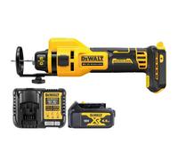 Dewalt Dce555 18V Xr Cordless Brushless Drywall Cut-Out Tool With 1X 4Ah Battery & Charger