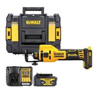Dewalt Dce555 18V Xr Cordless Brushless Drywall Cut-Out Tool With 1X 4Ah Battery, Charger & Tstak Ii Case