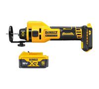 Dewalt Dce555 18V Xr Cordless Brushless Drywall Cut-Out Tool With 1X 5Ah Battery