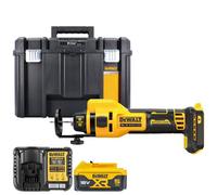 Dewalt Dce555 18V Xr Cordless Brushless Drywall Cut-Out Tool With 1X 5Ah Battery, Charger & Tstak Vi Case