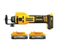 Dewalt Dce555 18V Xr Cordless Brushless Drywall Cut-Out Tool With 2X 1.7Ah Powerstack Batteries