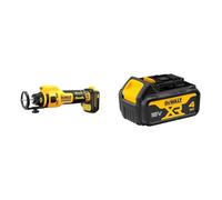 DEWALT DCE555N-XJ - Brushless Cut-Off Saw for XR 18V Drywall, 26,000 RPM, LED Light, Includes 3.2mm and 6.4mm Collets + DEWALT Battery