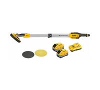 DeWalt DCE800 18v XR Cordless Brushless Drywall Sander 225mm 2 x 8ah Li-ion Battery Charger No Case