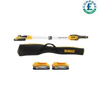 DeWalt DCE800NB 18V XR 225mm Telescopic Drywall Sander With 2 x 1.7Ah Batt.