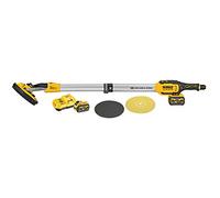 DEWALT DCE800T2-QW Sandpaperdora Panel Yeso Telescopica XR 18v Electronica Con 2 Baterias XR Flexvolt 54v/18v Li-ion 6ah for DIYers & professionals, ideal for cutting and finishing jobs, 18v, 54v, 6ah