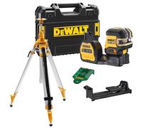 Dewalt DCE825NG18 12/18V 5 Spot & Cross Green Beam Laser Body with DE0735 Tripod