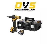DeWalt DCF403E1T-GB 18v XR 3/16″ (4.8mm) Brushless Riveter With 1 x 1.7Ah Bat