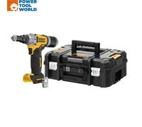 Dewalt Dcf414Nt Brushless 18V Xr 1/4" 63mm Riveter Bare Dcf414N-Xj + Tstak