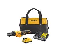 DeWalt DCF503D1 12V XR 3/8'' Open Head Ratchet 1 x 2.0Ah Battery Charger & Bag