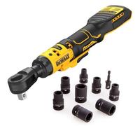 Dewalt Dcf512N 18V Xr 1/2" Open Head Ratchet Variable Speed Bare Socket Set 9Pc