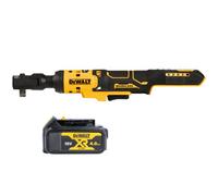 Dewalt Dcf513 18V Xr 3/8" Cordless Brushless Open Head Ratchet With 1 X 4Ah Battery