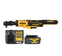 Dewalt Dcf513 18V Xr 3/8" Cordless Brushless Open Head Ratchet With 1 X 4Ah Battery & Charger